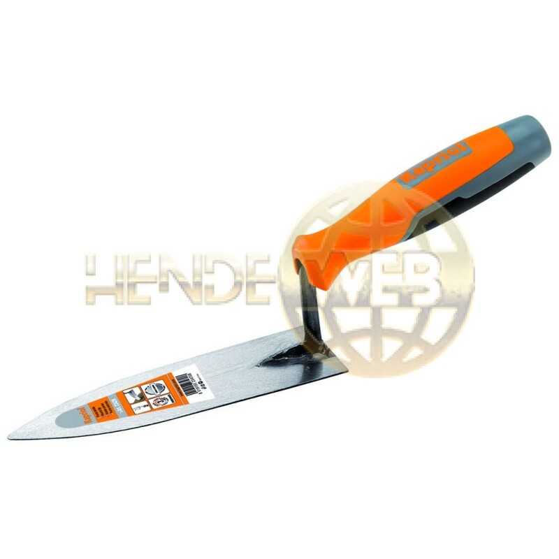 KAPRIOL kőműves kanál, hegyes, progrip nyéllel, 14 cm - 23473 - KAPRIOL kőműves kanál - HendeWEB