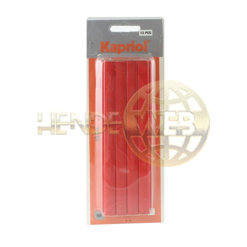 KAPRIOL ácsceruza, hb, piros - 25101 - KAPRIOL ácsceruza - HendeWEB