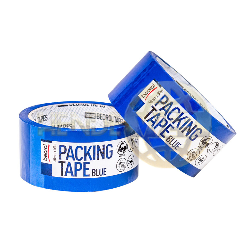 BEOROL csomagragasztó szalag, 50 mm x 50 m, kék - KSPL - BEOROL csomagragasztó szalag - HendeWEB