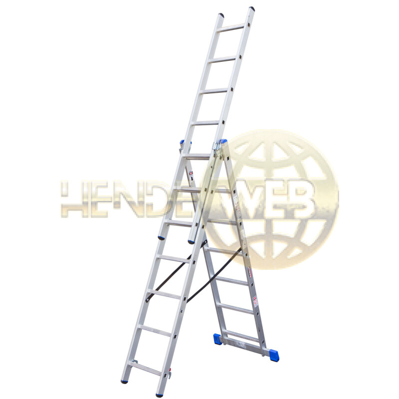 BEOROL Háromágú tolólétra, 7 létrafok, háromágú, 10 létrafok - MERALK7 - BEOROL Háromágú tolólétra - HendeWEB