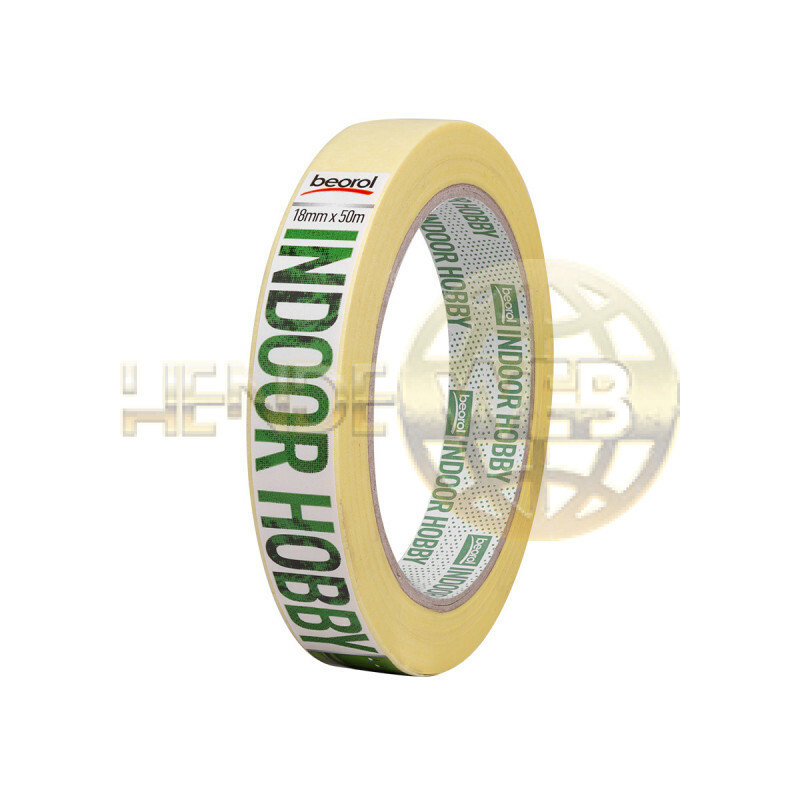 BEOROL Indoor Hobby krepp szalag, 18 mm x 50 mm, 60ᵒc - MK1850 - BEOROL Indoor Hobby krepp szalag - HendeWEB
