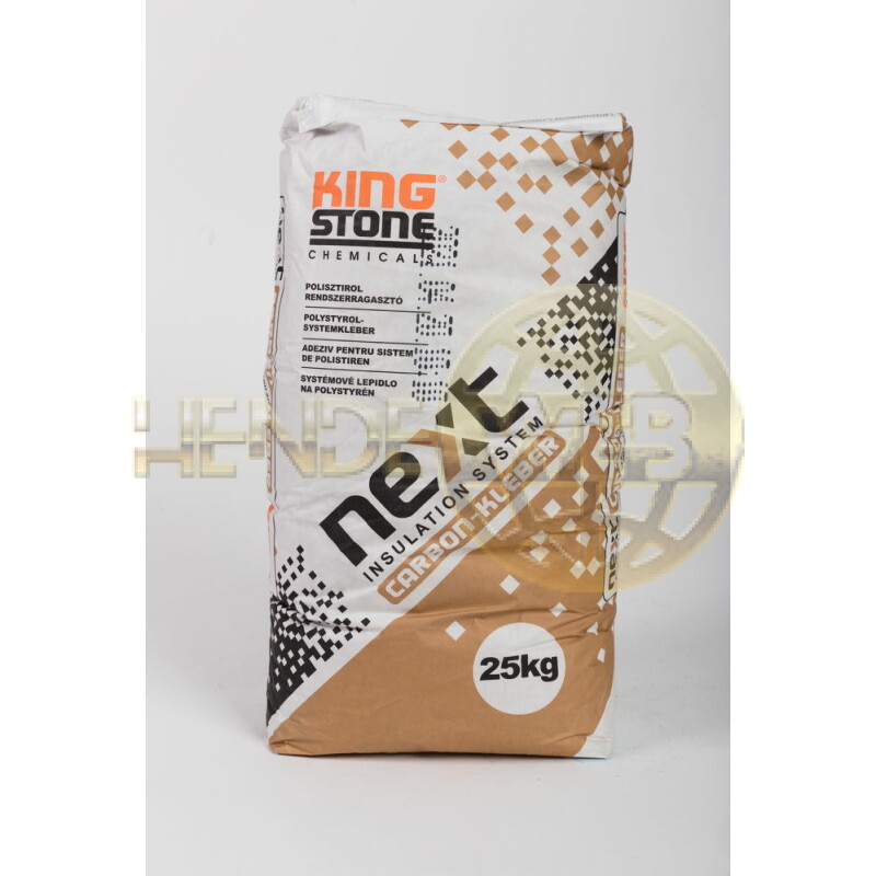 KING STONE NEXT CARBON-KLEBER polisztirol rendszerragasztó, 25 kg - next carbon kleber - KING STONE NEXT CARBON-KLEBER polisztirol rendszerragasztó - HendeWEB