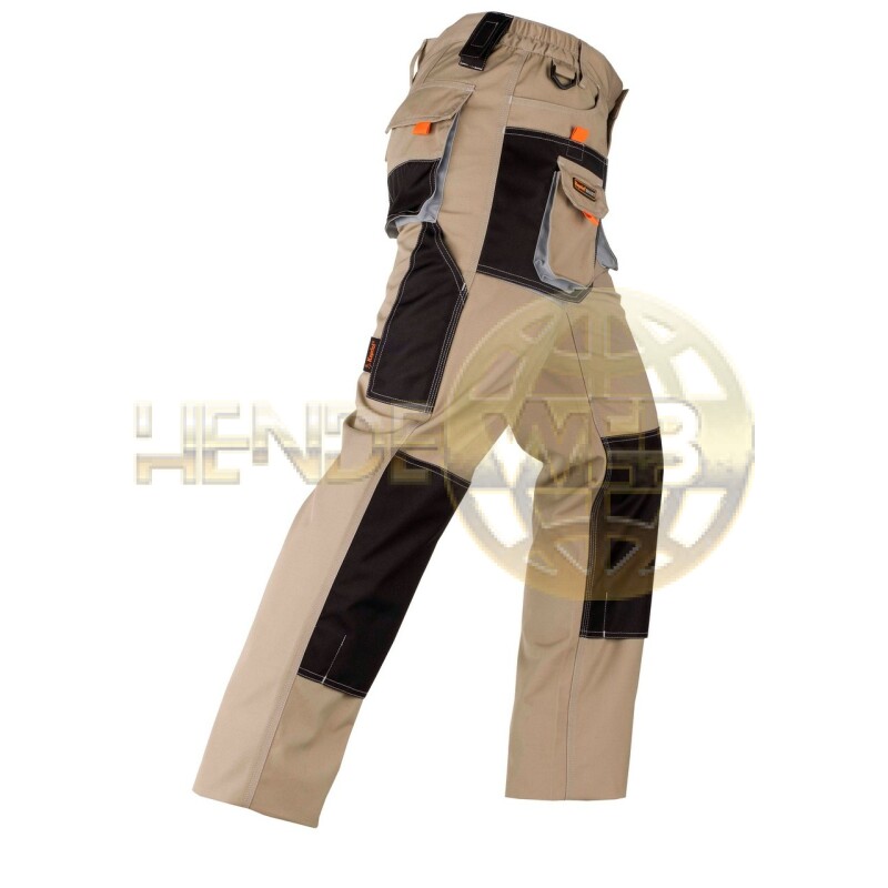 KAPRIOL Smart munkavédelmi nadrág, bézs, fekete - 31751 - KAPRIOL Smart munkavédelmi nadrág - HendeWEB